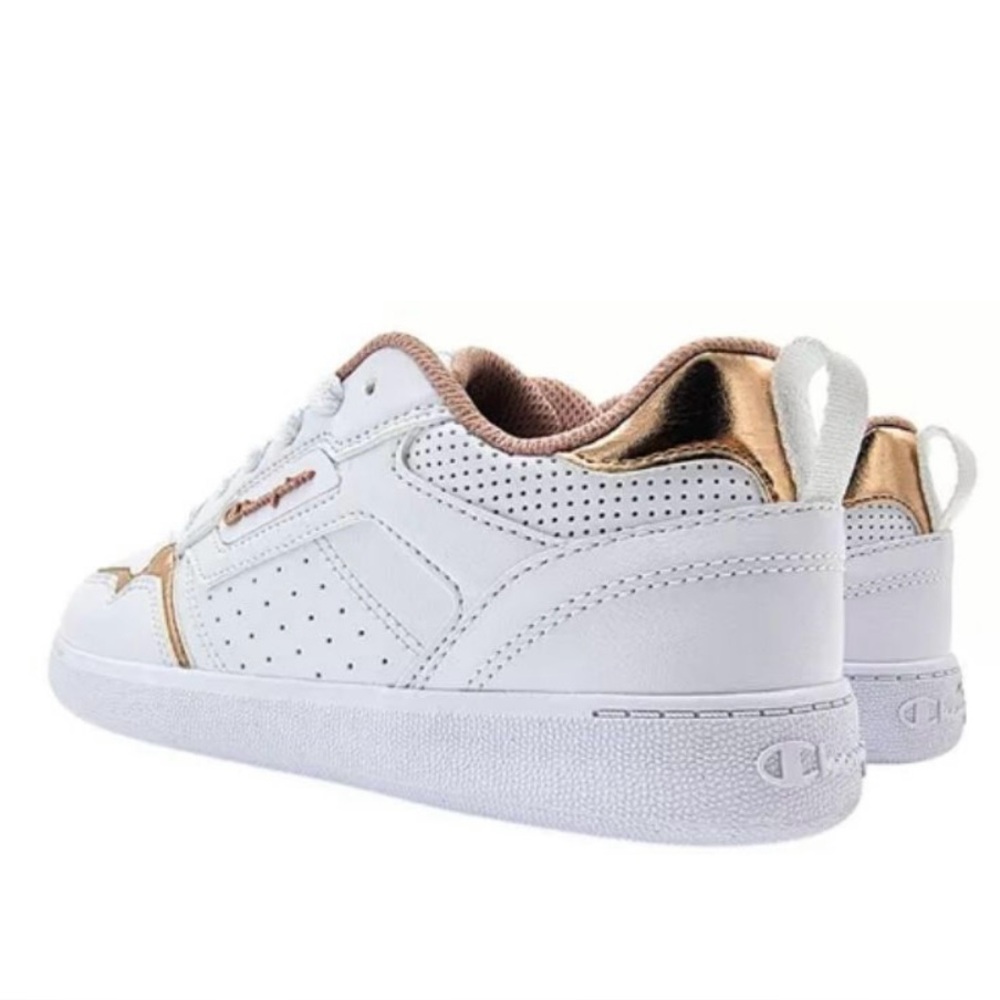 Champion Lore Kids Casual Sneakers White/Rose Gold Size 6 - Picture 2 of 10